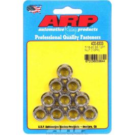 ARP Nut 12PT 7/16-16-20 Thread 1/2" Socket Stainless 10pk