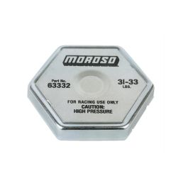 Moroso Radiator Cap Racing 31.33 lb Hexagon Steel Spring Fit Standard S…